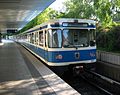 The Munich U-Bahn A Series appeared in 1967, influencing later metro designs