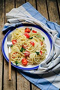 Homemade Vegetable pasta