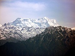 Gangkar Puensum, the highest mountain in Bhutan
