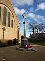 Stanton Hill War Memorial, in front of All Saints' Church