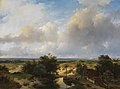 Andreas Schelfhout: "Landscape with view of Haarlem"