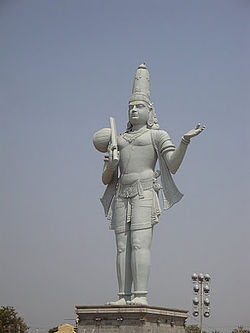 108-foot Annamayya statue in Rajampet