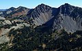 Antler Peak (centered) seen from McNeeley Peak