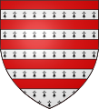 Coat of arms of the Byvels (or Beiffels) family, lords of Bettendorf and Kewenig.