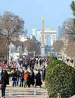…und den Tuilerien aus gesehen