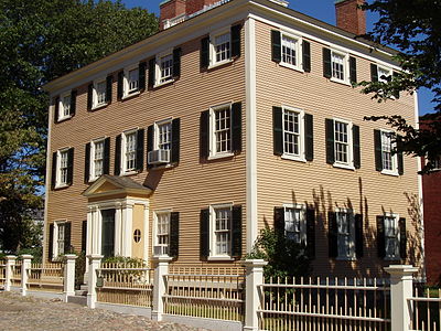 Benjamin Hawkes House (1780, 1800) Derby Wharf Salem, Massachusetts