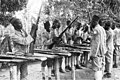 Askari troops in German East Africa armed with Model 1871s