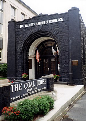 The Coal House museum in Williamson.