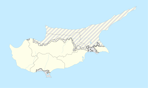 2012–13 Cypriot Third Division is located in Cyprus