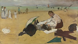 Edgar Degas, Beach Scene, NG3247
