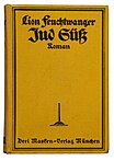 Jud Süß, Verlagseinband des Erstdrucks 1925