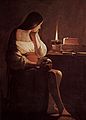 Magdalene with the Smoking Flame, by Georges de La Tour, c. 1640
