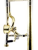 Trombone with Hagmann valve