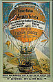 The exhibition featured the first ascents for passengers in a tethered balloon