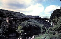 Black bridge in 1970