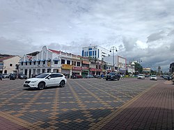 Jalan Ibrahim (part of Federal Route 1), downtown Sungai Petani