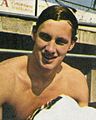 Jim Montgomery, winner of the 100-metre freestyle, 4 × 200-metre freestyle relay, and 4 × 100-metre medley relay.