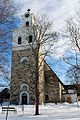 The Church of the Holy Cross in Rauma, Finland. March 2011.