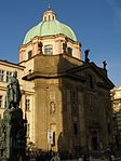 Church of St. Francis Seraph in the Old Town of Prague by Jean Baptiste Mathey, 1679–1688.