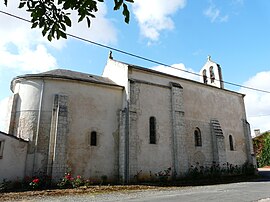 The church of Saint-Cybard, in La Grimaudière