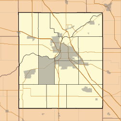 Taylor is located in Tippecanoe County, Indiana