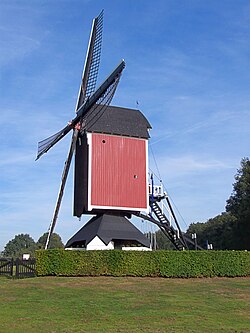 Listed (monument) windmill in Someren