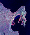 Space Radar Image of Rabaul Volcano