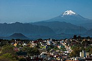 Xalapa mit dem Pico de Orizaba als höchsten Berg Mexikos