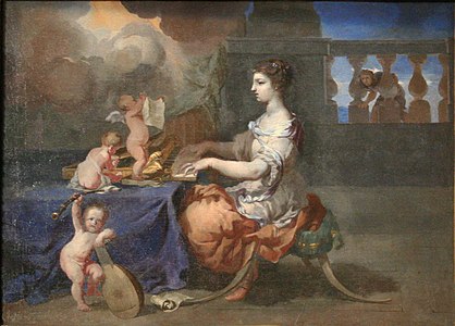 Saint Cecile (1651), (Museum of Fine Arts, Marseille)