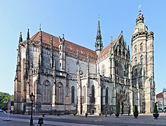 Cathedral of St. Elizabeth in Košice, now Slovakia (14th - 15th century)