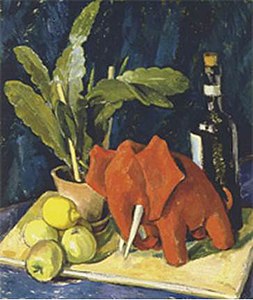 Still-life with Red Elephant (c.1920)