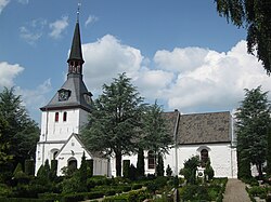 Tinglev Church from around 1100.