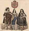 King Władysław and Prince John Casimir with Marie Louise