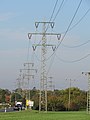 Ältere 110-kV-Leitung bei Kelsterbach