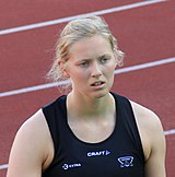 Sigrid Borge Rang fünfzehn mit 55,08 m