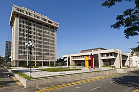 The Central Bank of the Dominican Republic in Santo Domingo.