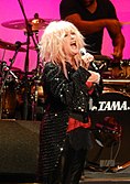 Cyndi Lauper at the Beacon Theater.