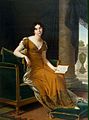 Porträt Jelisaweta Alexandrowna Stroganowa (circa 1800)