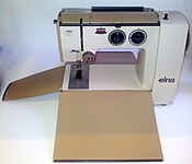Elna Lotus portable folding sewing machine