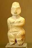 Female figurine found in the Tell es Sawwan (middle Tigris, near Samarra), level 1, ca. 6000 BCE.