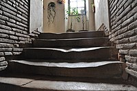 Worn stairs