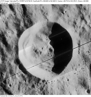 Graff (Aufnahme Lunar Orbiter 4)