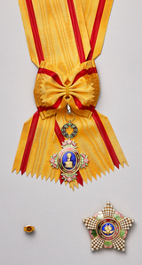 Grand Cordon of the Order of the Precious Crown (1st class)