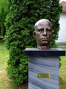 Bust of Grigol Abashidze in Kiskőrös