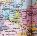 The Duchy of Saxe-Lauenburg in 1400