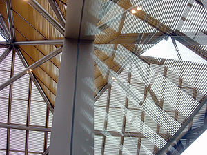 I. M. Pei's interior style in Miho museum