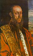Jacopo Tintoretto, Portrait of Vincenzo Morosini (1575-80)