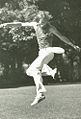 Image 32Frisbee player Ken Westerfield wearing draw string bell bottoms in the 1970s (from 1970s in fashion)