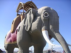 Lucy the Elephant in Margate City, New Jersey (1881)