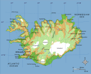 A translation of a Greek map of Iceland